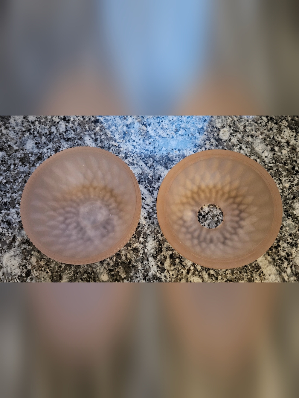 Vintage Indiana Glass Fary Lamp - Picture 3 of 5